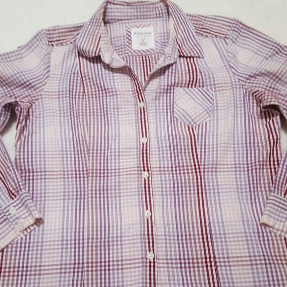 Women´s Sonoma Life + Style Pink Button Down Shirt - Picture 6 of 16